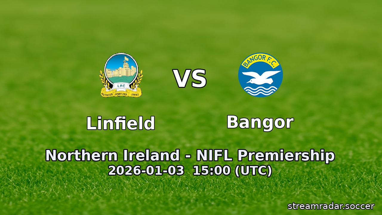 Linfield vs Bangor