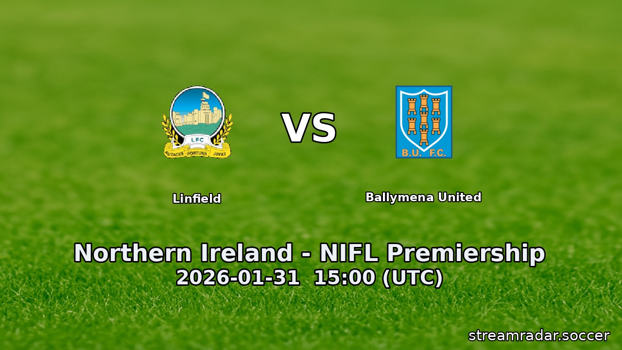 Linfield vs Ballymena United