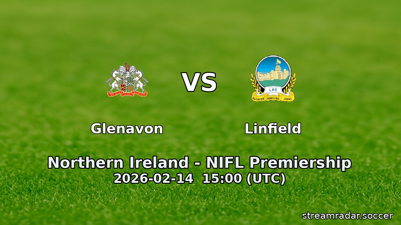 Glenavon vs Linfield