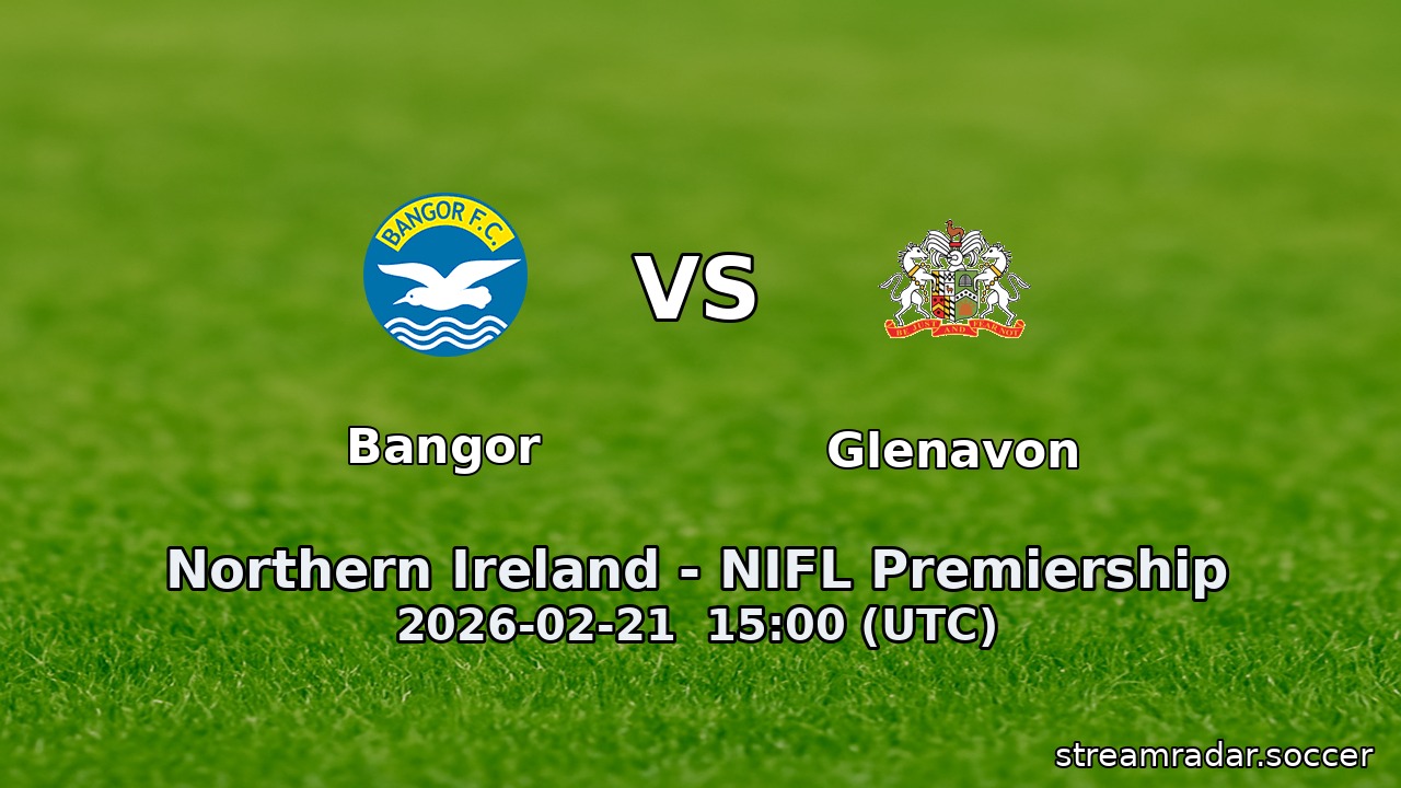 Bangor vs Glenavon