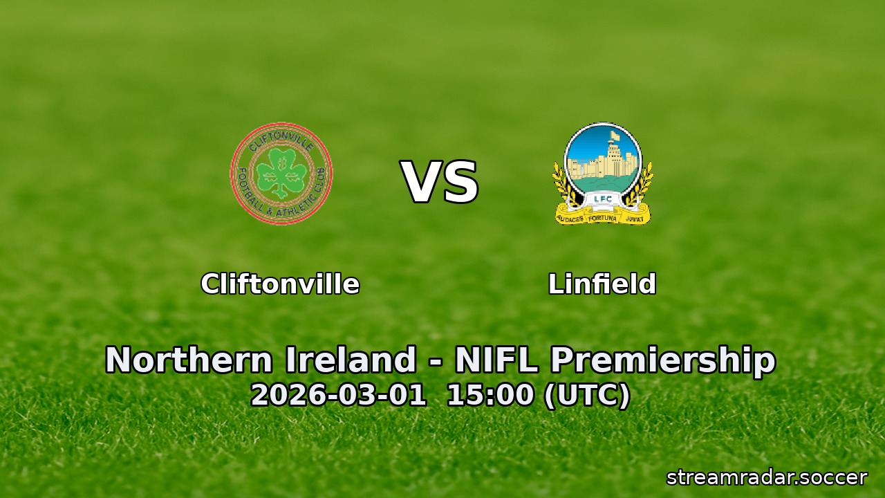 Cliftonville vs Linfield