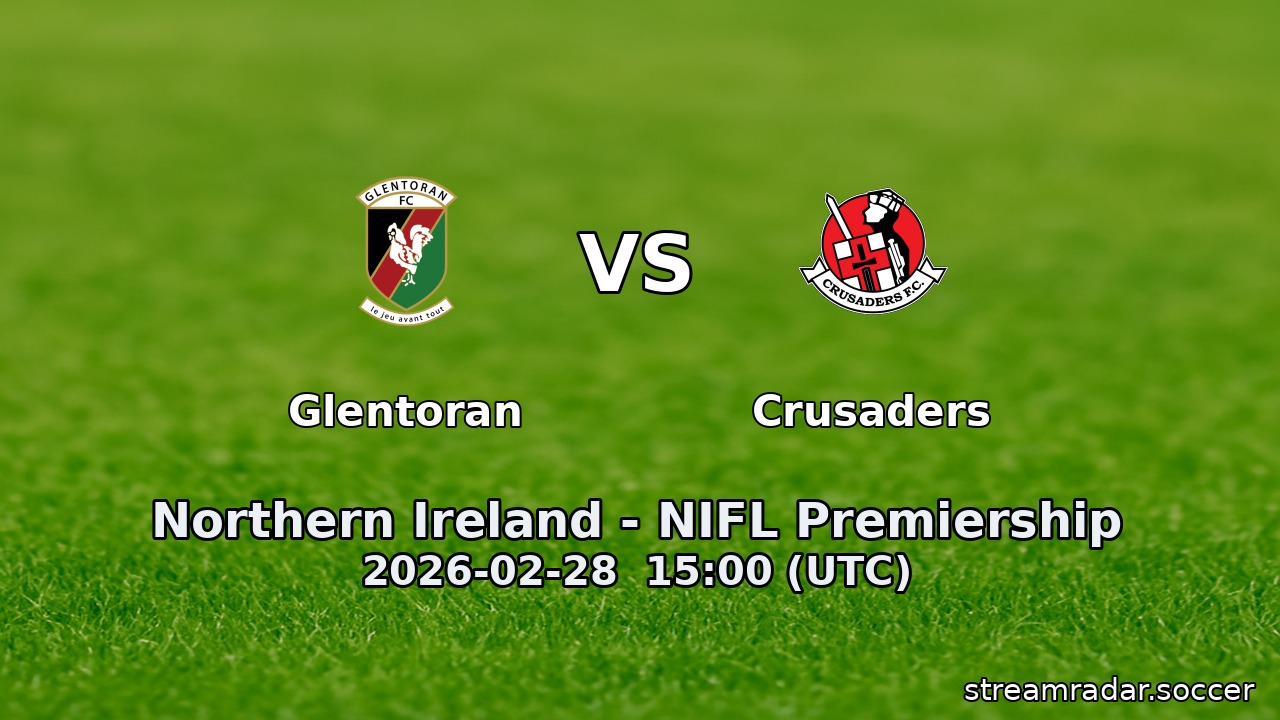 Glentoran vs Crusaders