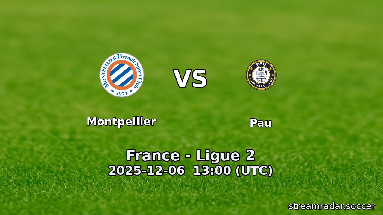 Montpellier vs Pau
