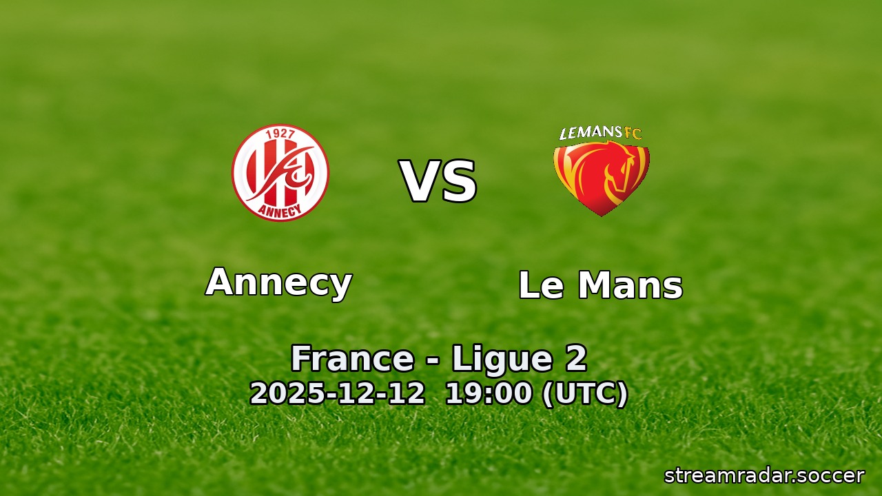 Annecy vs Le Mans
