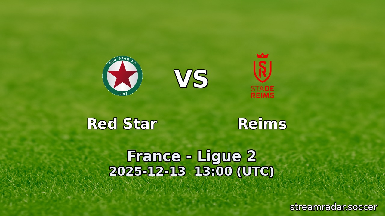 Red Star vs Reims
