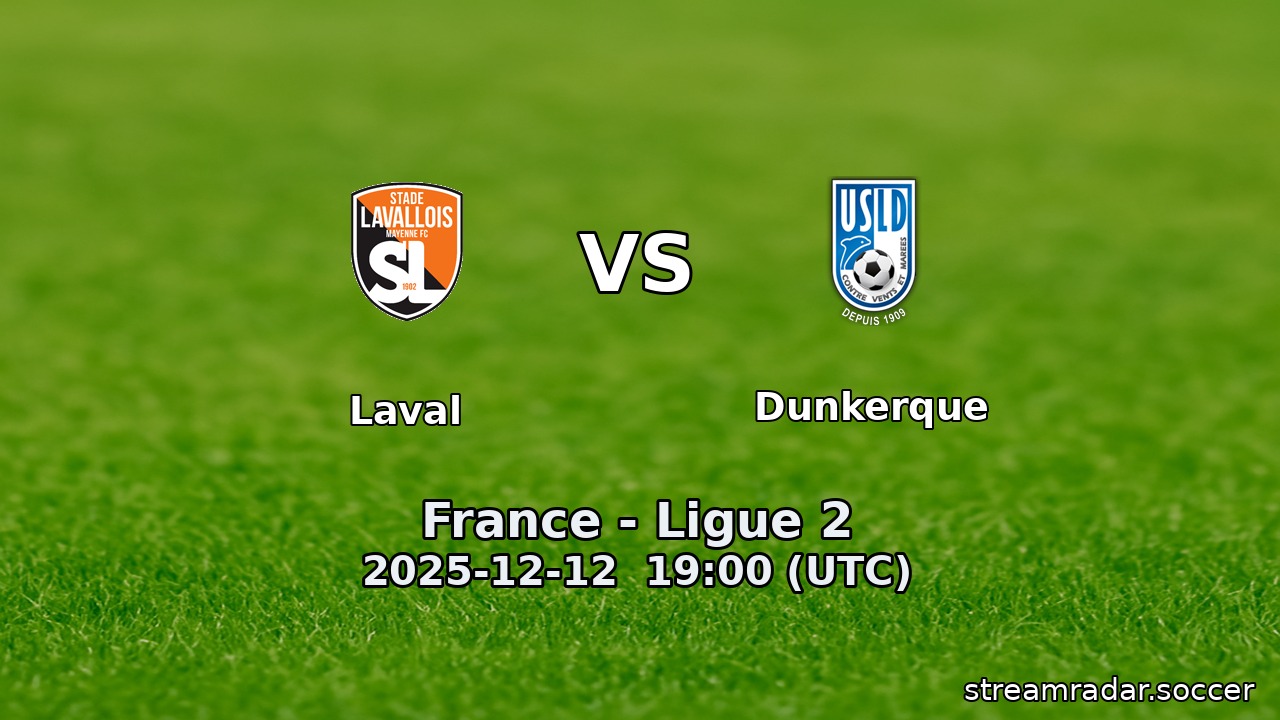 Laval vs Dunkerque