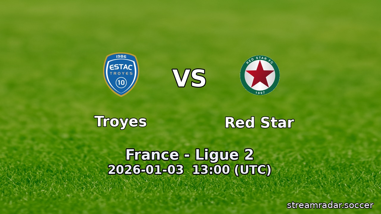 Troyes vs Red Star