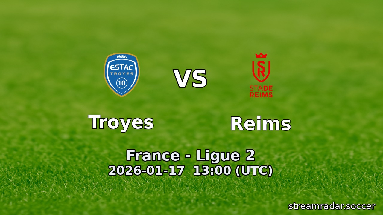 Troyes vs Reims
