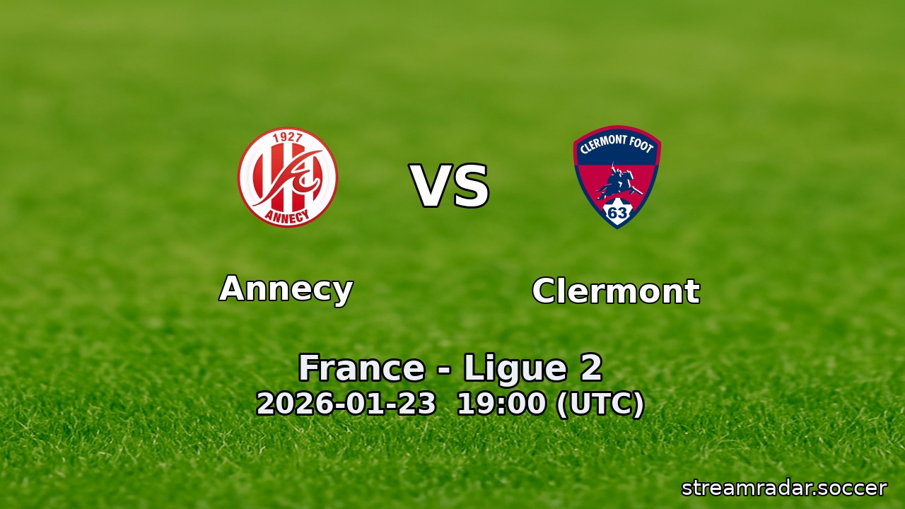 Annecy vs Clermont