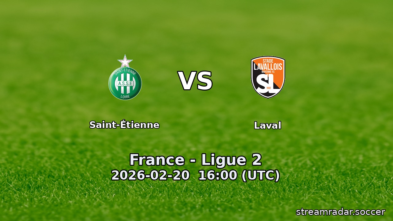 Saint-Étienne vs Laval