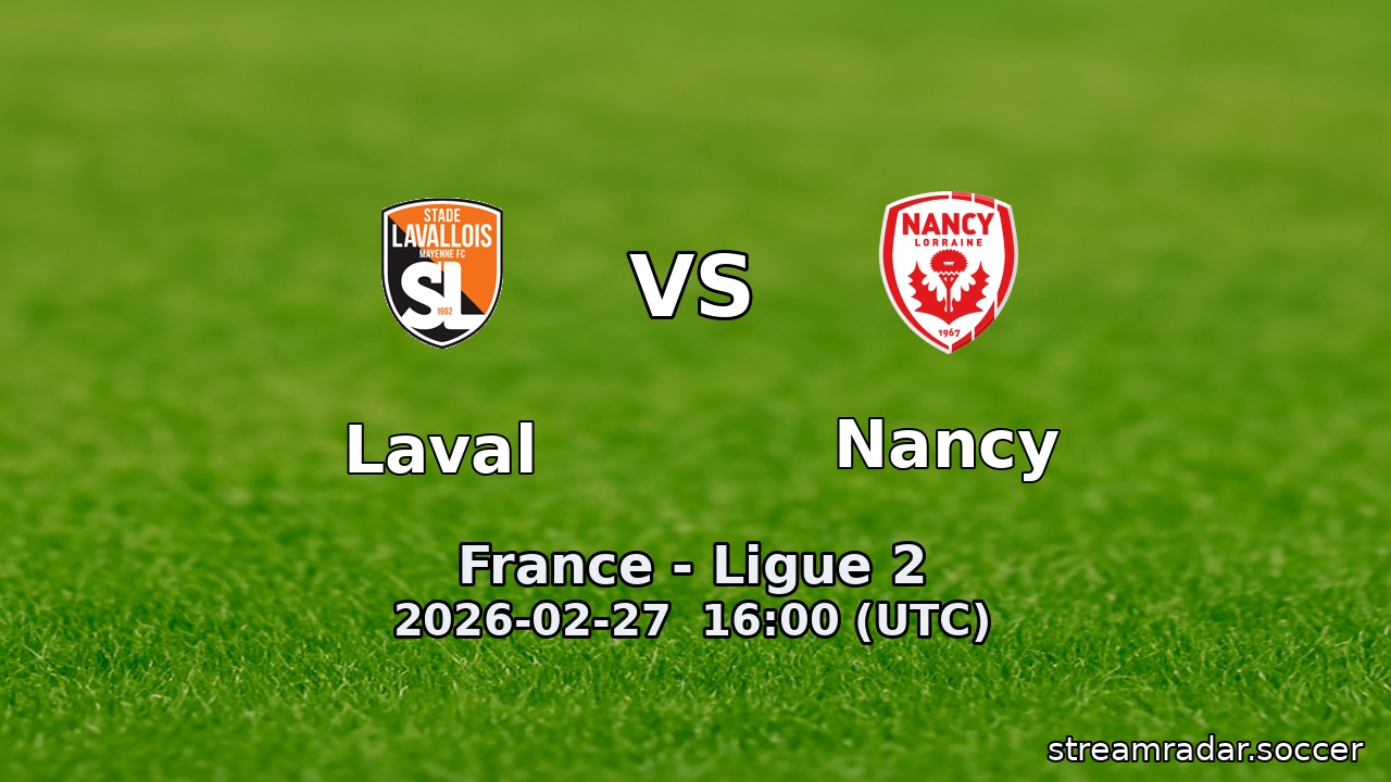 Laval vs Nancy