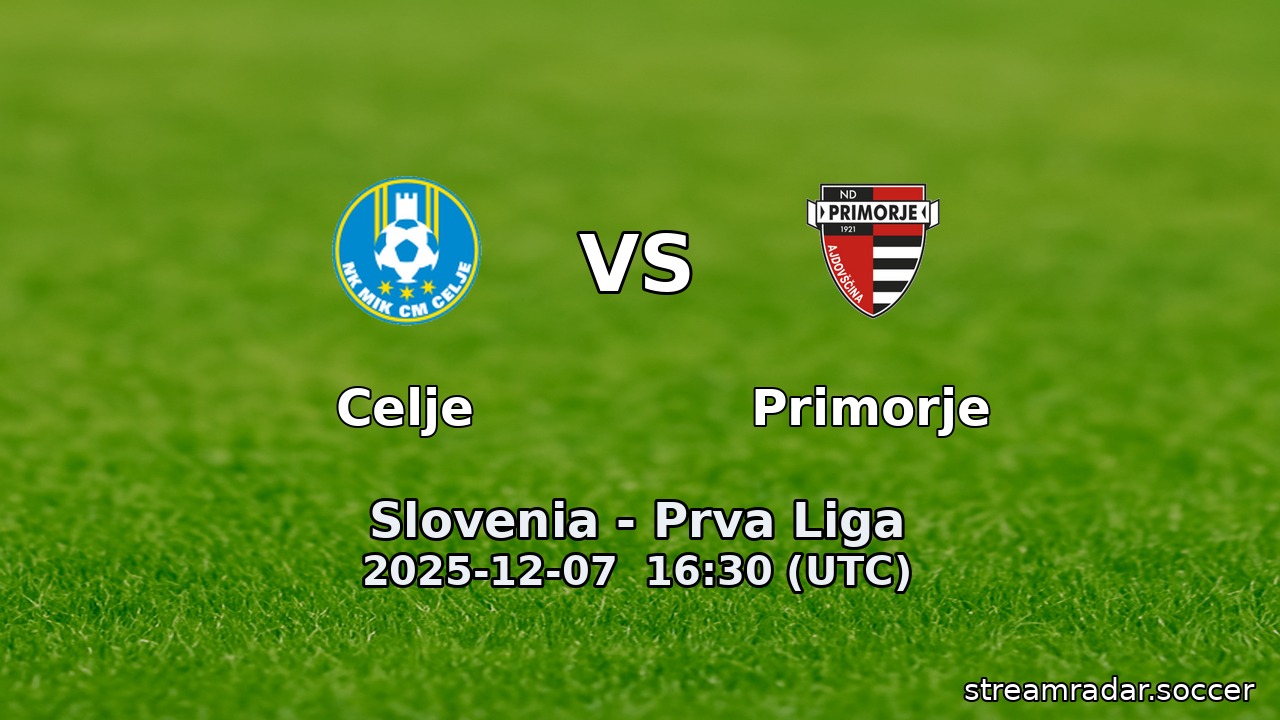 Celje vs Primorje