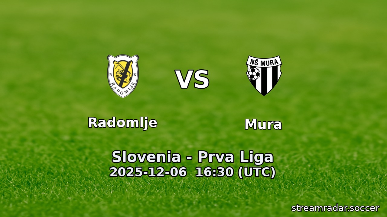 Radomlje vs Mura