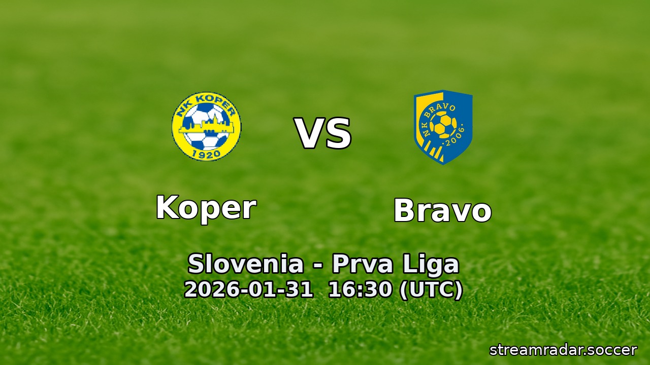 Koper vs Bravo