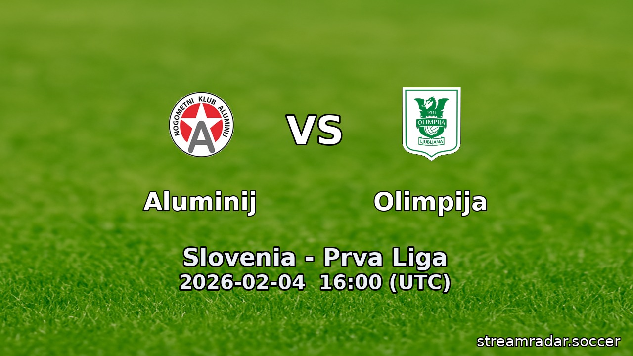 Aluminij vs Olimpija