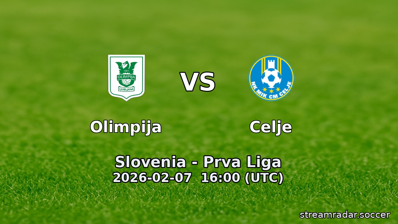 Olimpija vs Celje