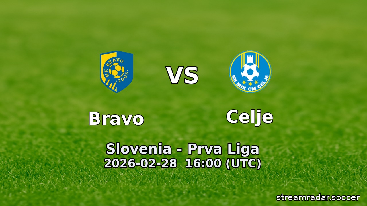Bravo vs Celje