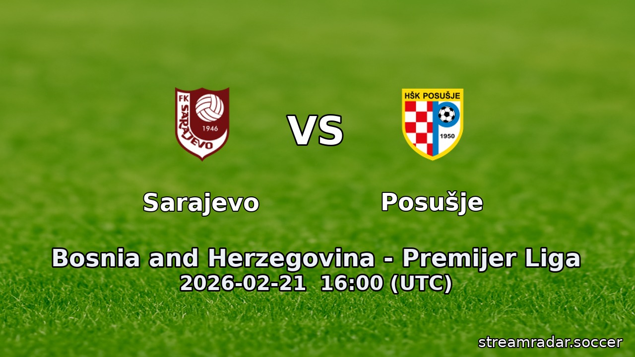 Sarajevo vs Posušje