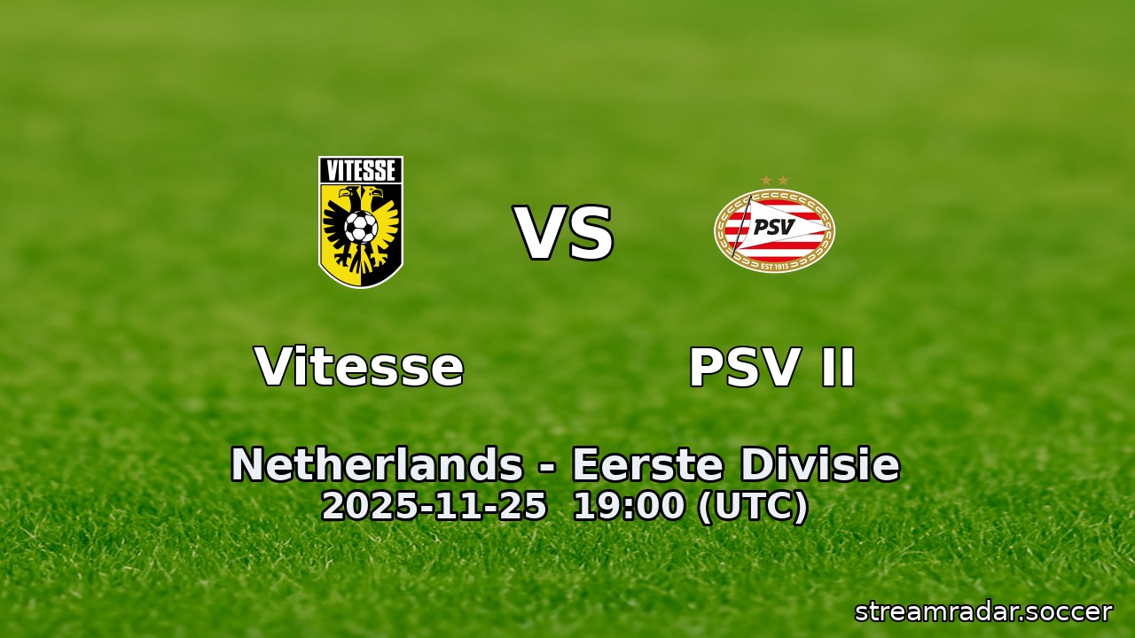 Vitesse vs PSV II