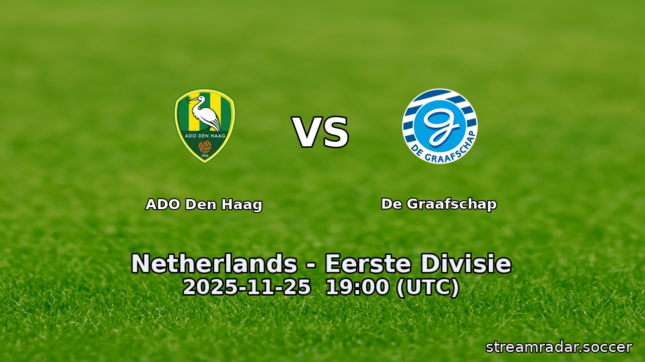 ADO Den Haag vs De Graafschap