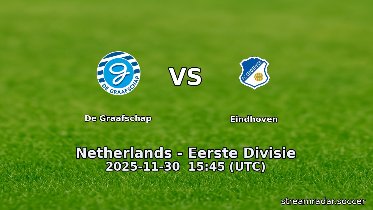 De Graafschap vs Eindhoven