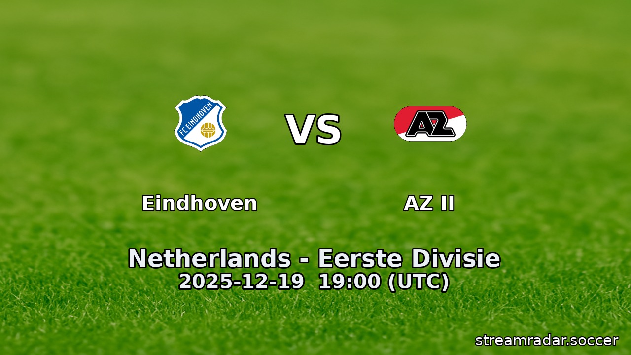 Eindhoven vs AZ II