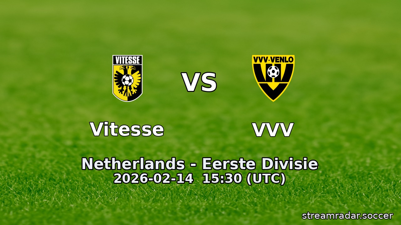 Vitesse vs VVV