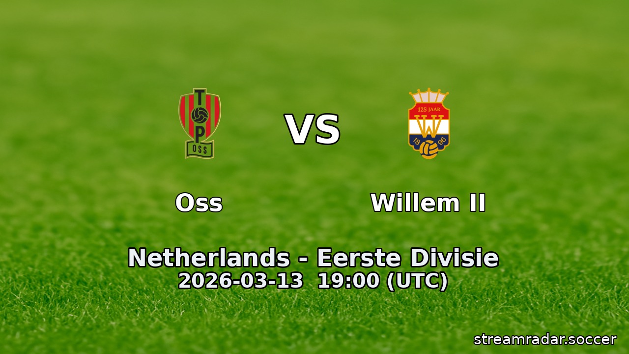 Oss vs Willem II