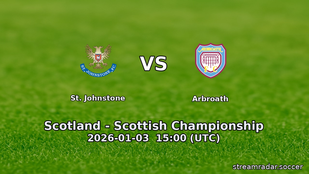 St. Johnstone vs Arbroath