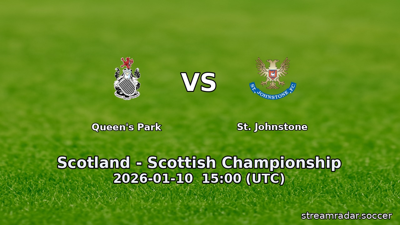 Queen's Park vs St. Johnstone