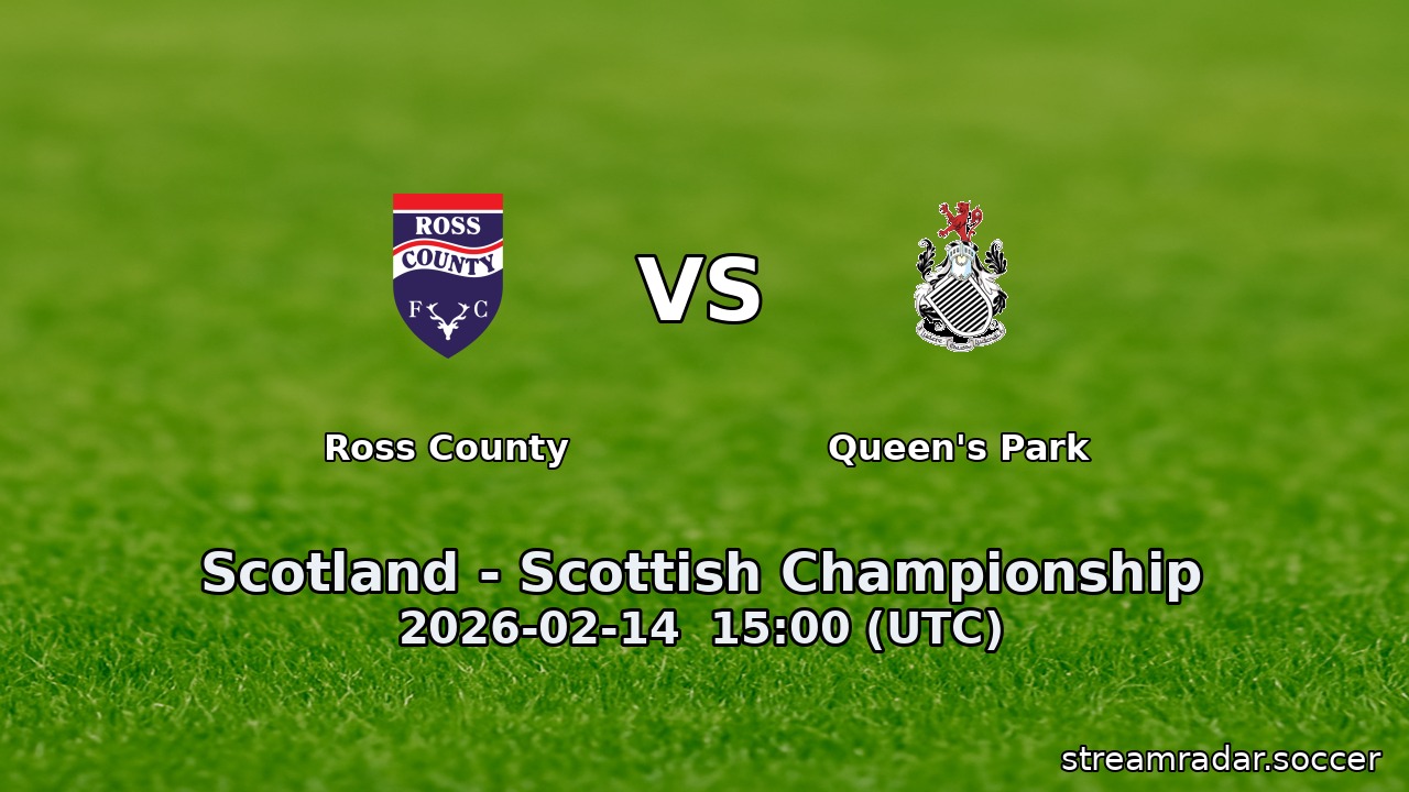 Ross County vs Queen's Park
