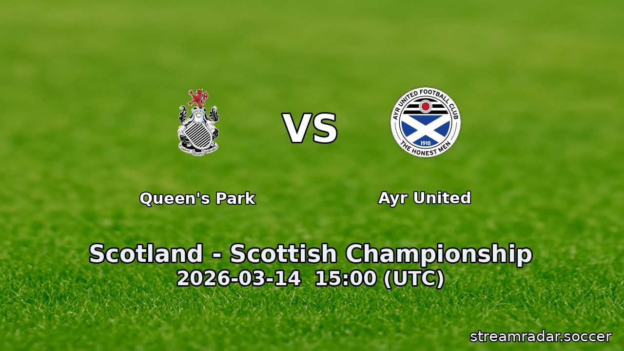 Queen's Park vs Ayr United