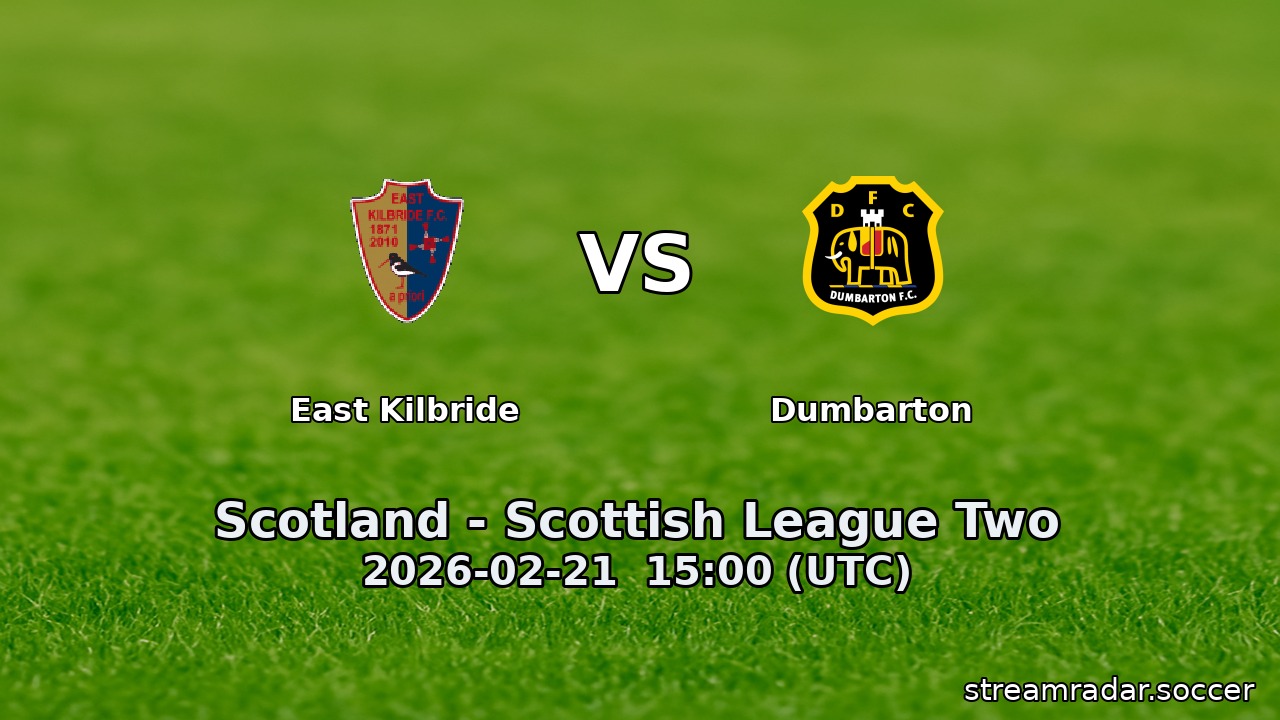 East Kilbride vs Dumbarton