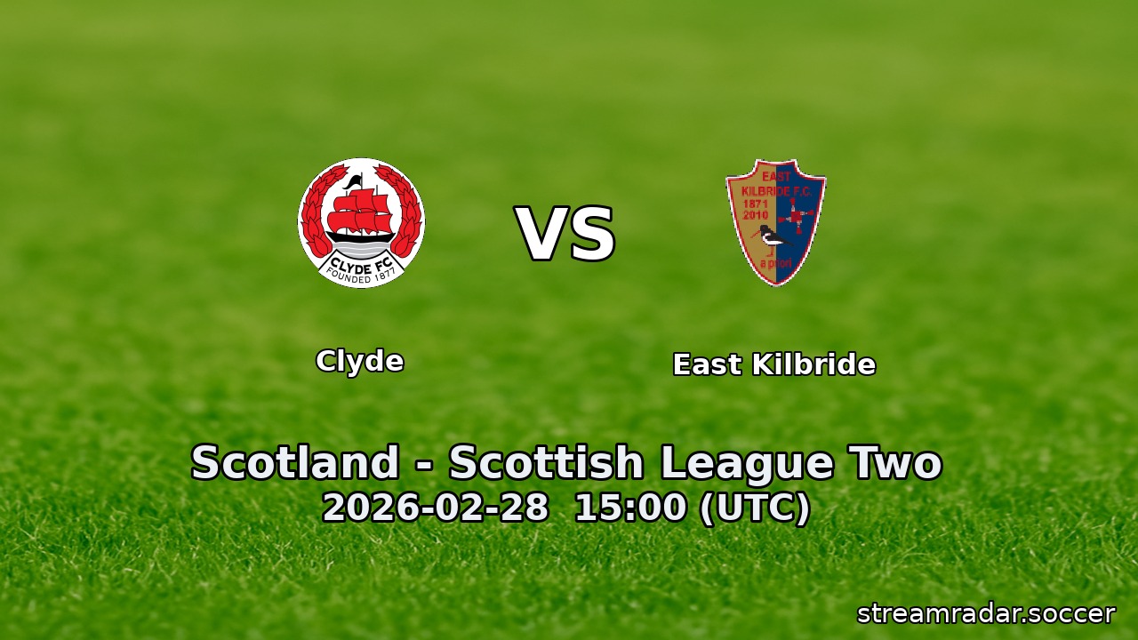 Clyde vs East Kilbride