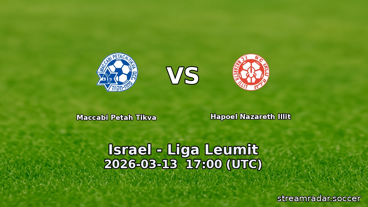 Maccabi Petah Tikva vs Hapoel Nazareth Illit
