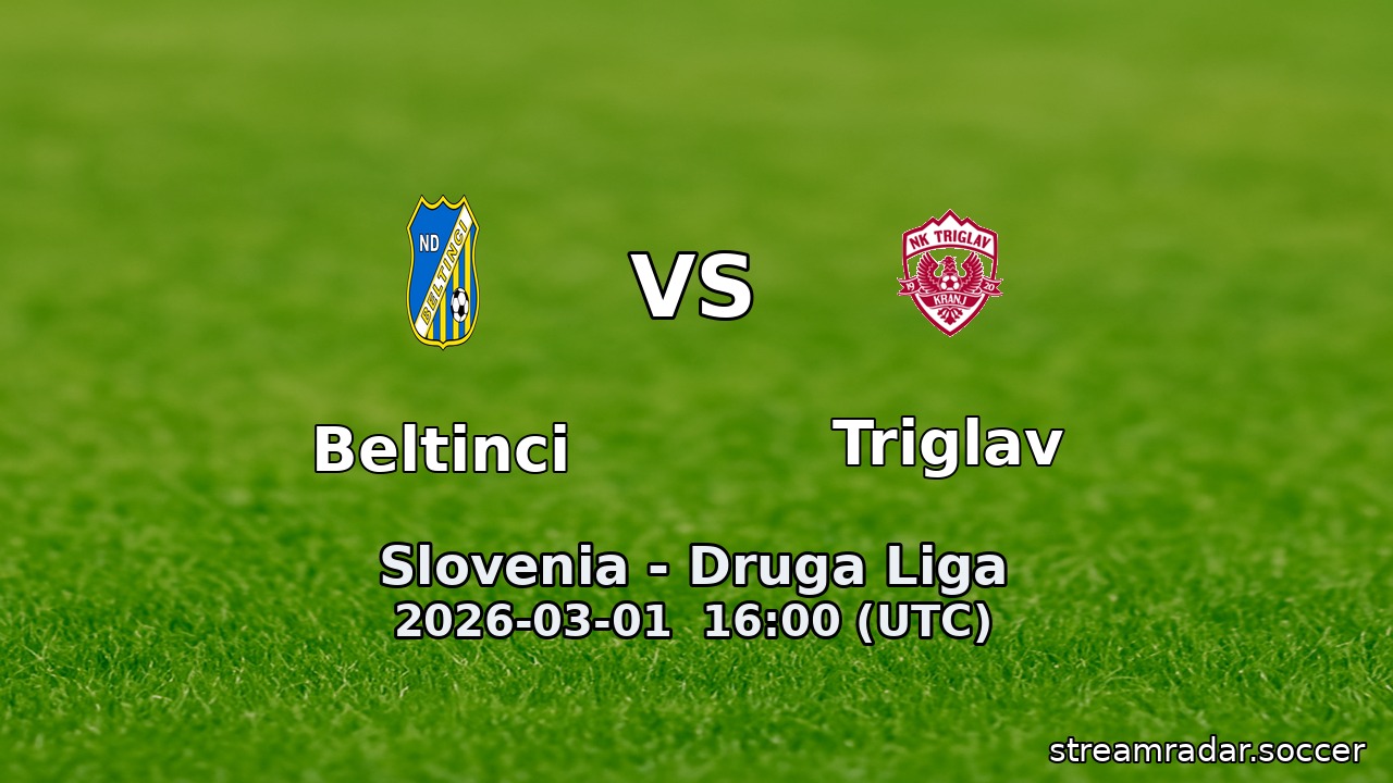 Beltinci vs Triglav