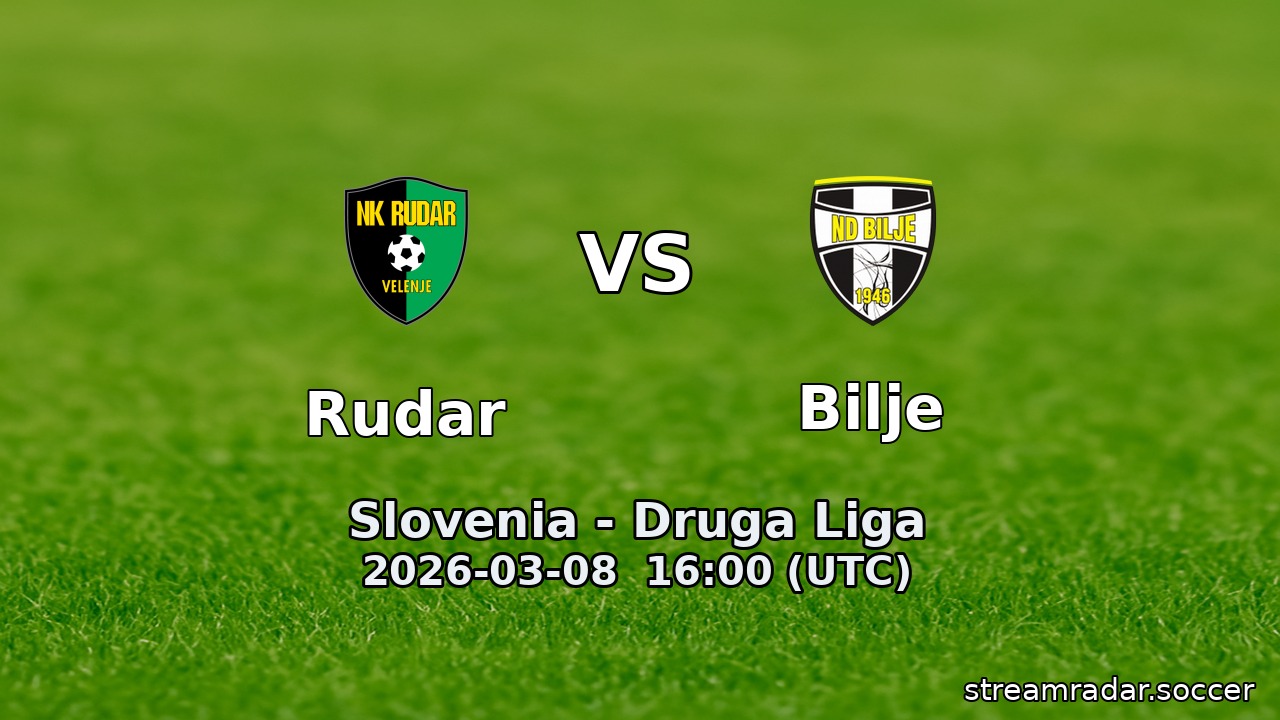 Rudar vs Bilje
