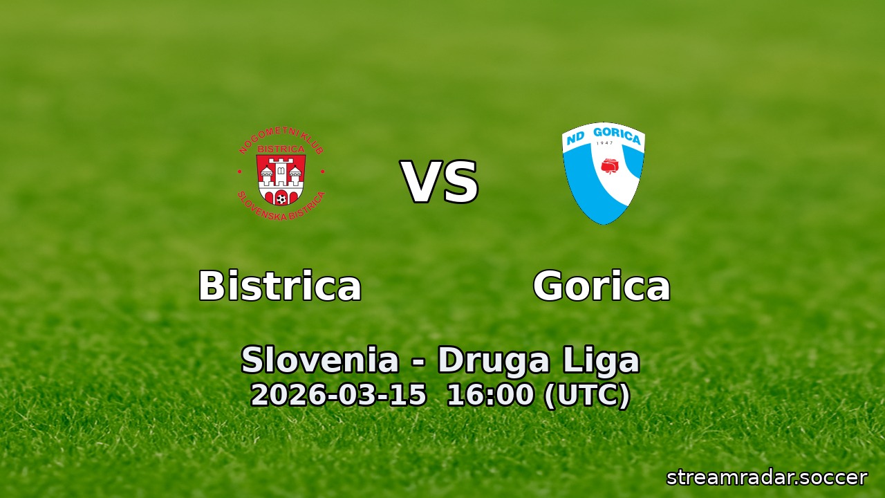 Bistrica vs Gorica
