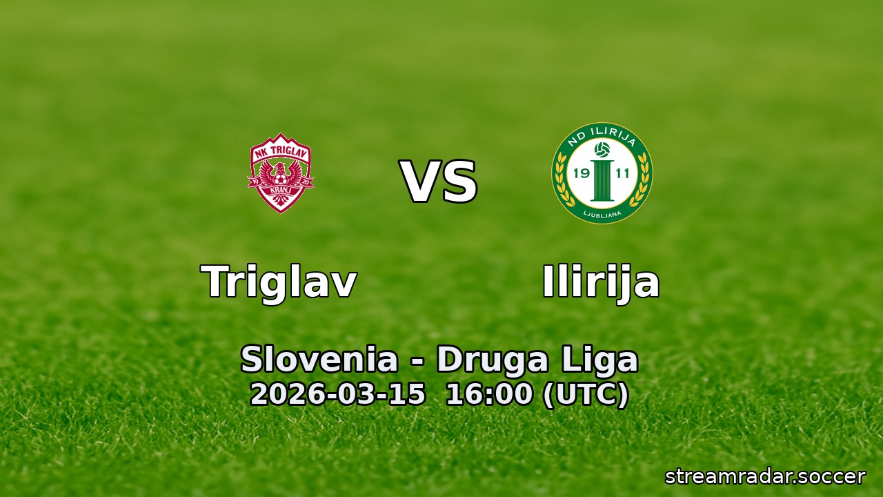 Triglav vs Ilirija
