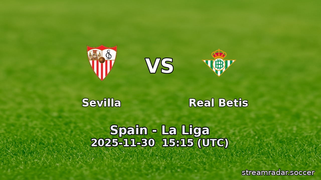 Sevilla vs Real Betis