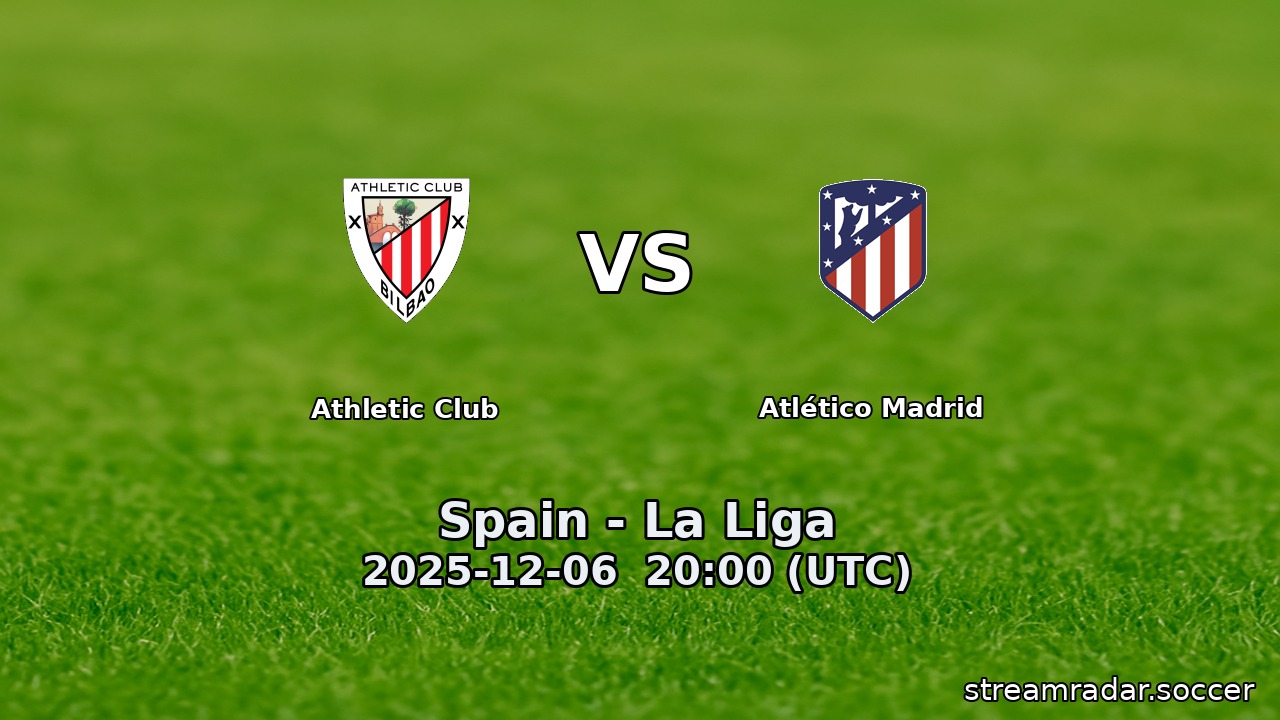 Athletic Club vs Atlético Madrid