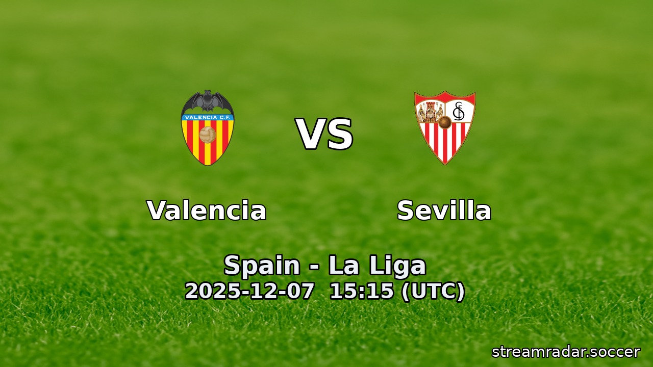 Valencia vs Sevilla