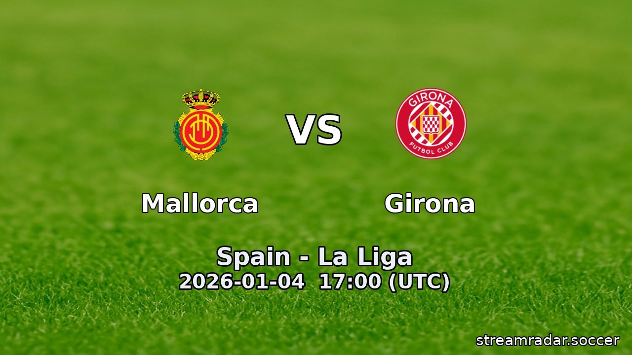 Mallorca vs Girona