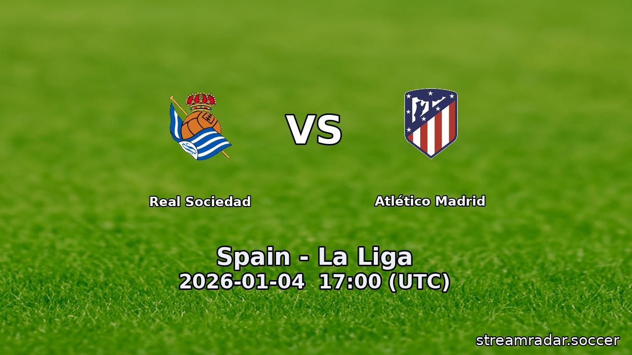 Real Sociedad vs Atlético Madrid
