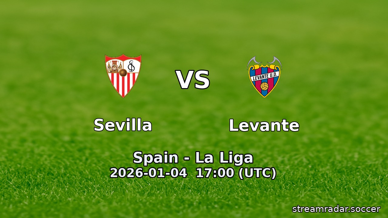 Sevilla vs Levante