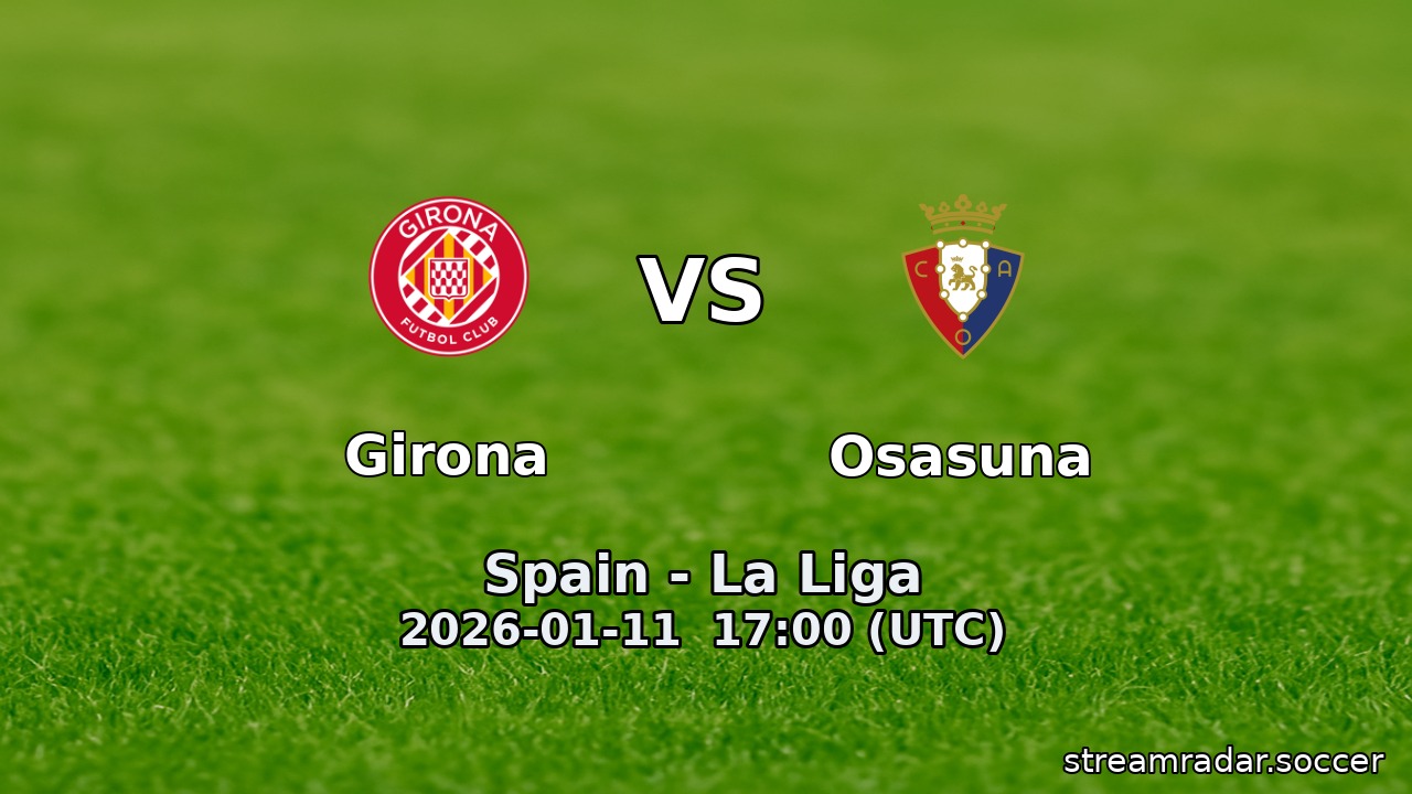 Girona vs Osasuna