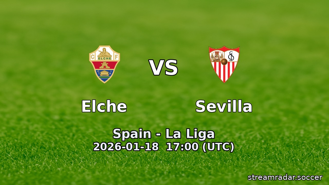 Elche vs Sevilla