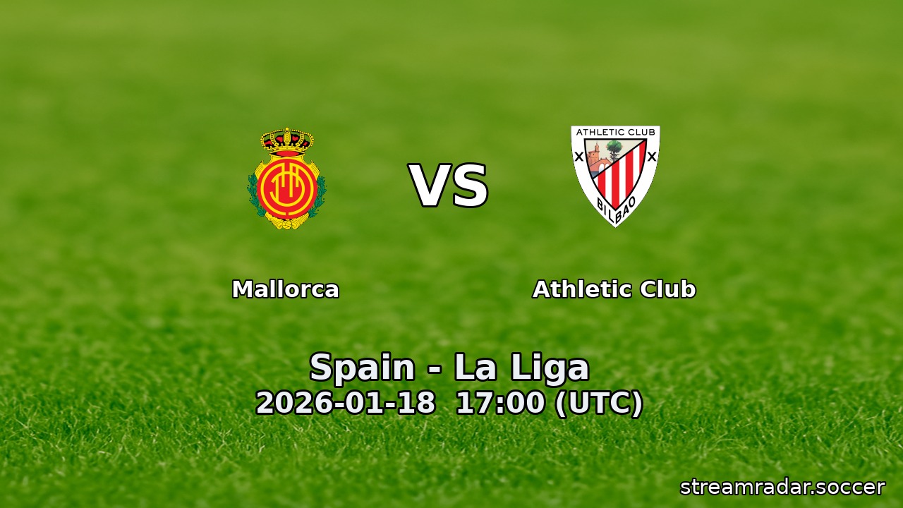 Mallorca vs Athletic Club