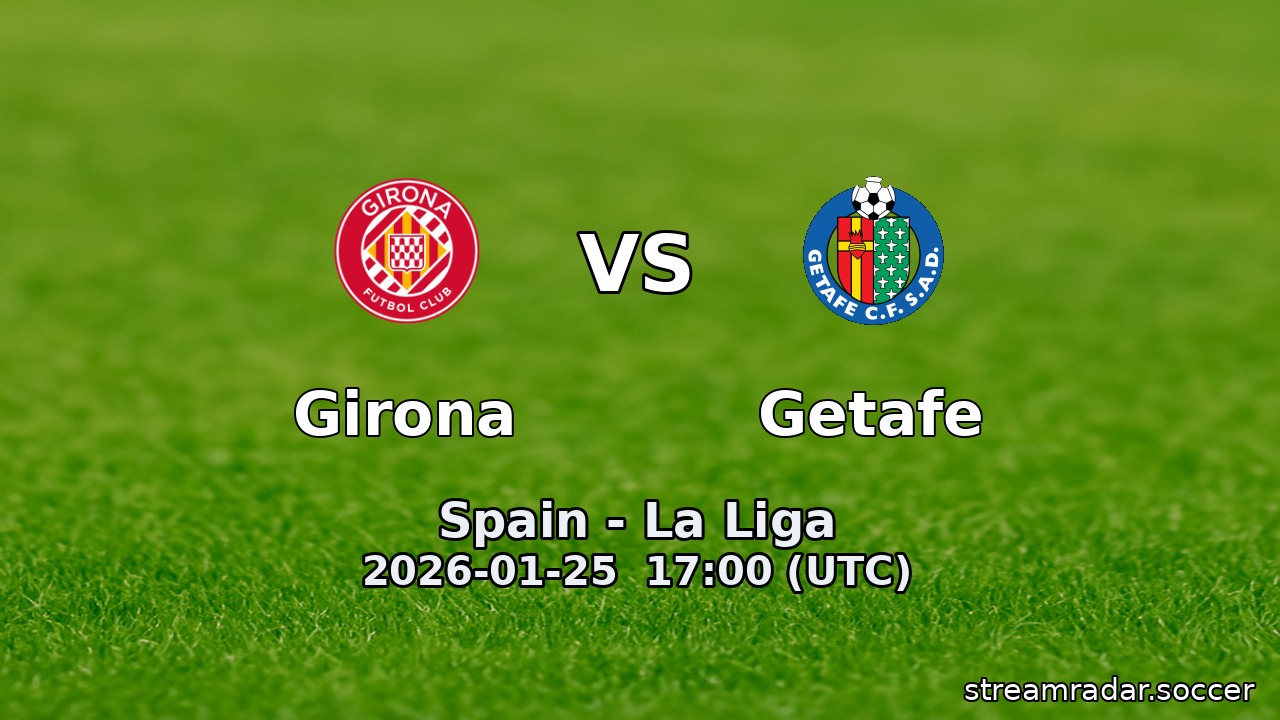 Girona vs Getafe
