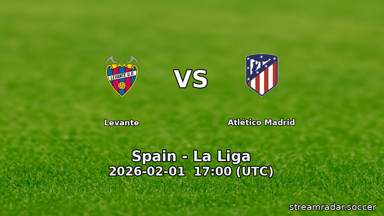 Levante vs Atlético Madrid